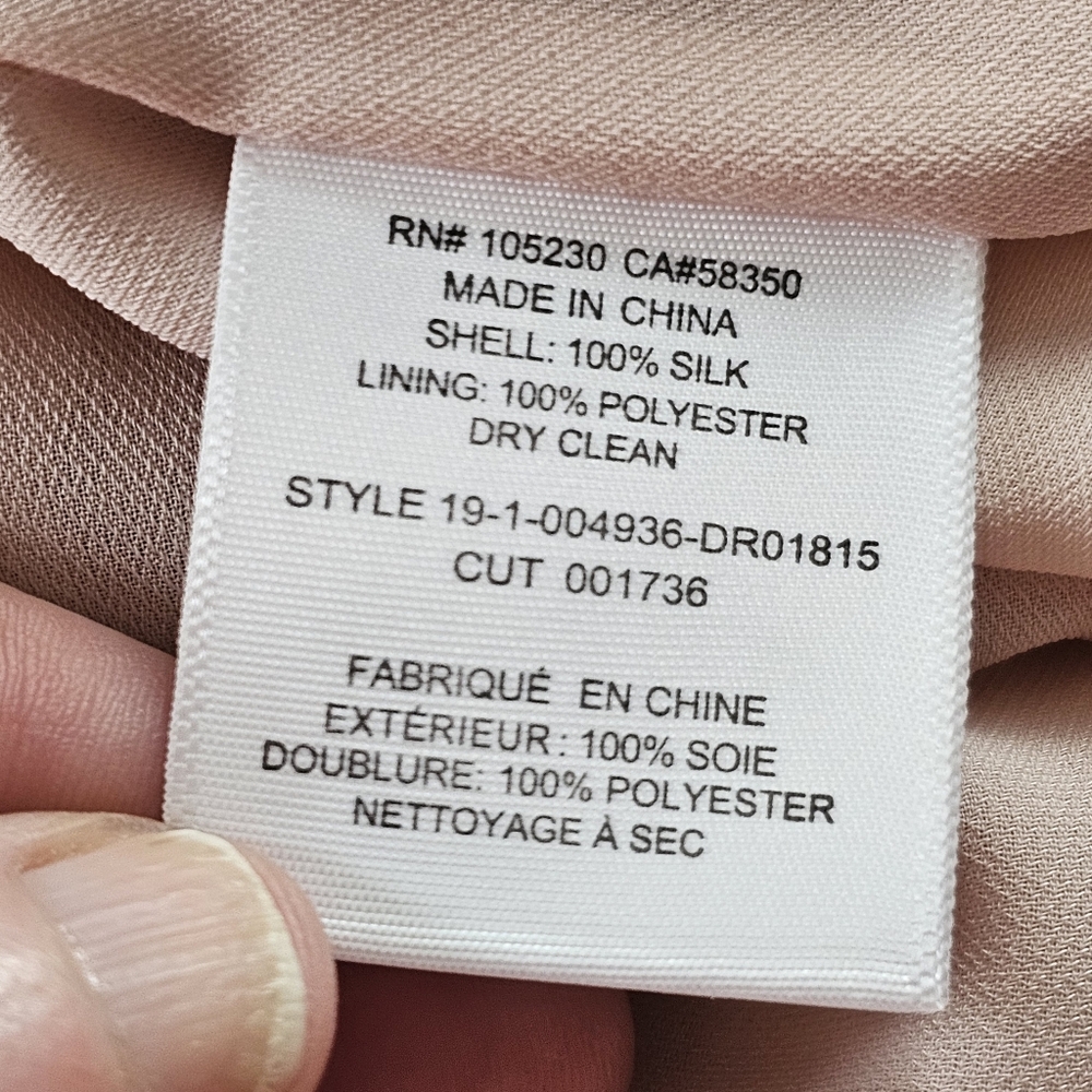 Joie Marelle Floral Ruffled Silk Dress In L  NWT - Picture 9 of 10